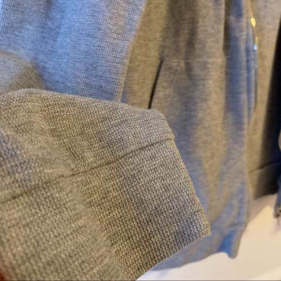 Theory Gray Zip-up Hoodie - Picture 4 of 8